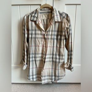 Burberry blouse. Great condition, just needs to be ironed!